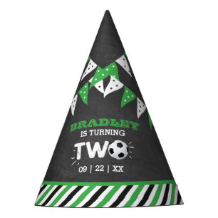 サッカーのオールスターボール2nd誕生日 パーティーハット