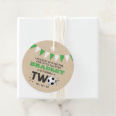 サッカーのオールスターボール2nd誕生日 フェイバータグ (インサイチュ)