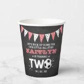 サッカーのオールスターボール2nd誕生日 紙コップ (正面)