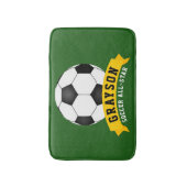 サッカーのオールスター バスマット (正面縦)