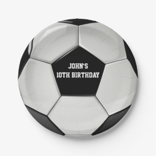 サッカーのカスタムな紙皿 ペーパープレート
