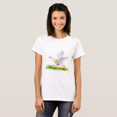 サッカーのガチョウ Tシャツ (正面フル)