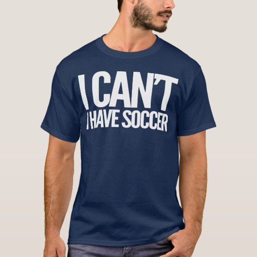 サッカーのギフトが欲しい Tシャツ (正面)