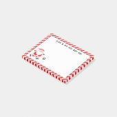 サッカーのクリスマスギフトメモ ポストイット (アングル)