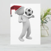 サッカーのクリスマス シーズンカード (スタンド正面)