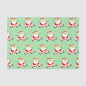 サッカーのクリスマス 薄葉紙 (正面)