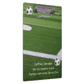 サッカーのクリップボード、世界で最も素晴らしいサッカーのコーチ クリップボード (右)