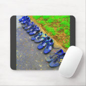 サッカーのクリート マウスパッド (マウス)