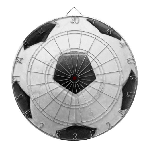 サッカーのゲームルーム白黒ボールDAR ダーツボード (正面)