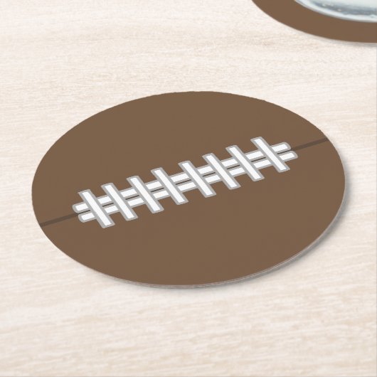 サッカーのコースターギフト ラウンドペーパーコースター (アングル)