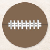 サッカーのコースターギフト ラウンドペーパーコースター (正面)