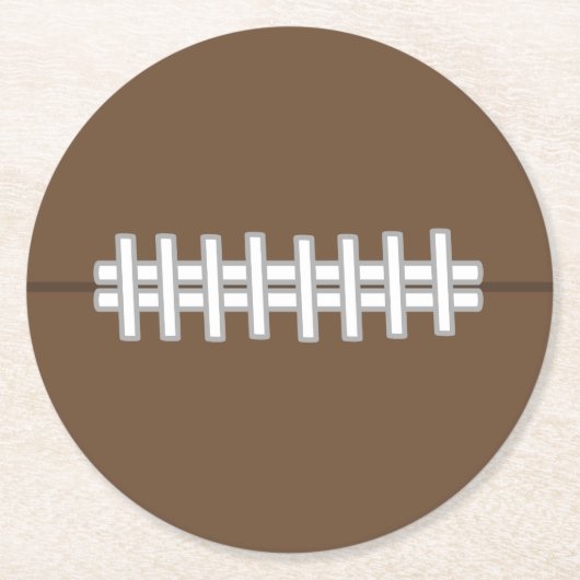 サッカーのコースターギフト ラウンドペーパーコースター (正面)