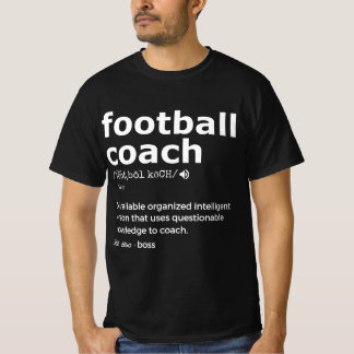 サッカーのコーチとコーチのギフトプレゼントのために Tシャツ