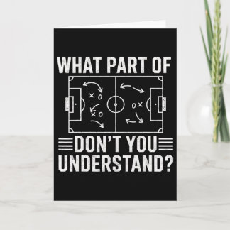 サッカーのコーチのゲームスキームのどこがわからないの？ カード