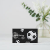 サッカーのコーチの名刺 名刺 (スタンド正面)