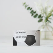 サッカーのコーチの名刺 名刺 (スタンド正面)