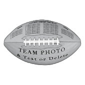 サッカーのコーチの贈り物、チームの写真、名前 アメリカンフットボール (正面)