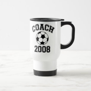 サッカーのコーチ2008のマグ トラベルマグ