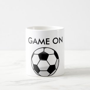 サッカーのコーヒー・マグ コーヒーマグカップ