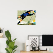 サッカーのゴアリーブロッキングボール ポスター (ホームオフィス)