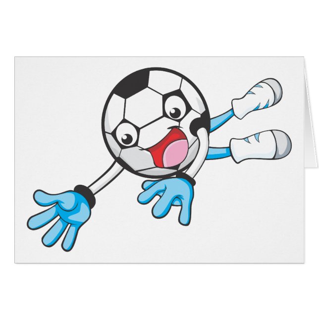 サッカーのゴールの看守 (正面横)