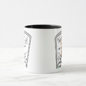 サッカーのゴールキーパーのマグ マグカップ (中央)