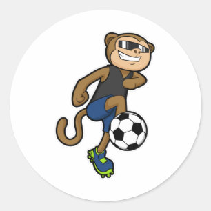 サッカーのサッカー選手としてサル ラウンドシール