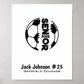 サッカーのシニアナイトポスター ポスター (正面)