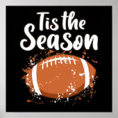 サッカーのシーズン選手コーチのサッカーの試合日 ポスター (正面)