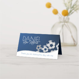 サッカーのシーティングカード プレイスカード