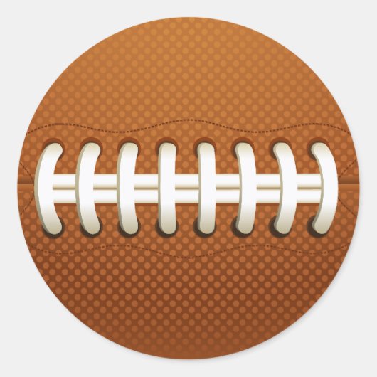 サッカーのシール ラウンドシール (正面)