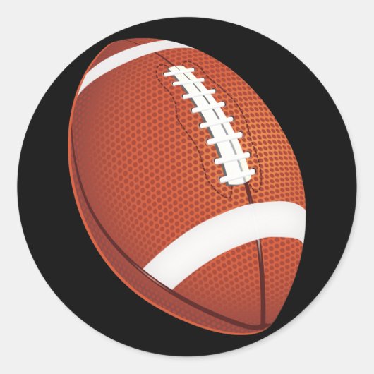 サッカーのシール ラウンドシール (正面)