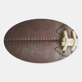 サッカーのシール 楕円形シール