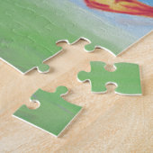 サッカーのスター ジグソーパズル (側面)