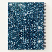 サッカーのスパイラルノートが大好き女子たち ノートブック (裏面)