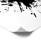 サッカーのスプラッツ ポスター (角)