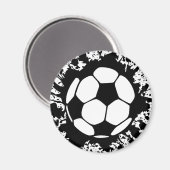 サッカーのスプラット。 マグネット (正面/裏面)