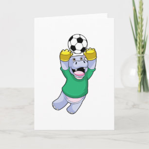 サッカーのスポーツでのカバ カード