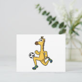 サッカーのスポーツでのキリン ポストカード (スタンド正面)