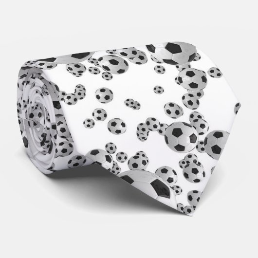 サッカーのタイ ネクタイ (ロール)