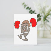 サッカーのチアリーダー ポストカード (スタンド正面)