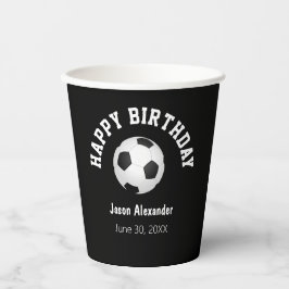 サッカーのテーマの誕生日パーティー用カップ テーブルウェア 紙コップ