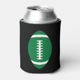 サッカーのテールゲートグリーンサッカーチームスポーツファン 缶クーラー