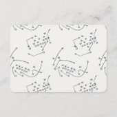 サッカーのテールゲート&祝ブライダルレジストリ エンクロージャーカード (裏面)