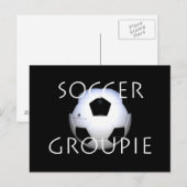 サッカーのトップグループ ポストカード (正面/裏面)