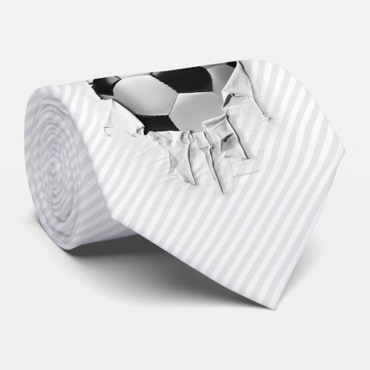 サッカーのネクタイを破った ネクタイ (ロール)