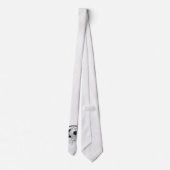 サッカーのネクタイを破った ネクタイ (裏面)