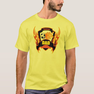 サッカーのパパの父の日のギフト Tシャツ
