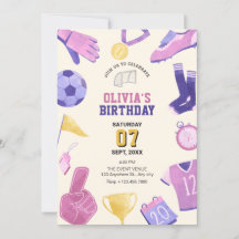 サッカーのピンクパープルゲーム