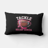 サッカーのピンクリボン乳がん覚醒に取り組む ランバークッション (裏面)
